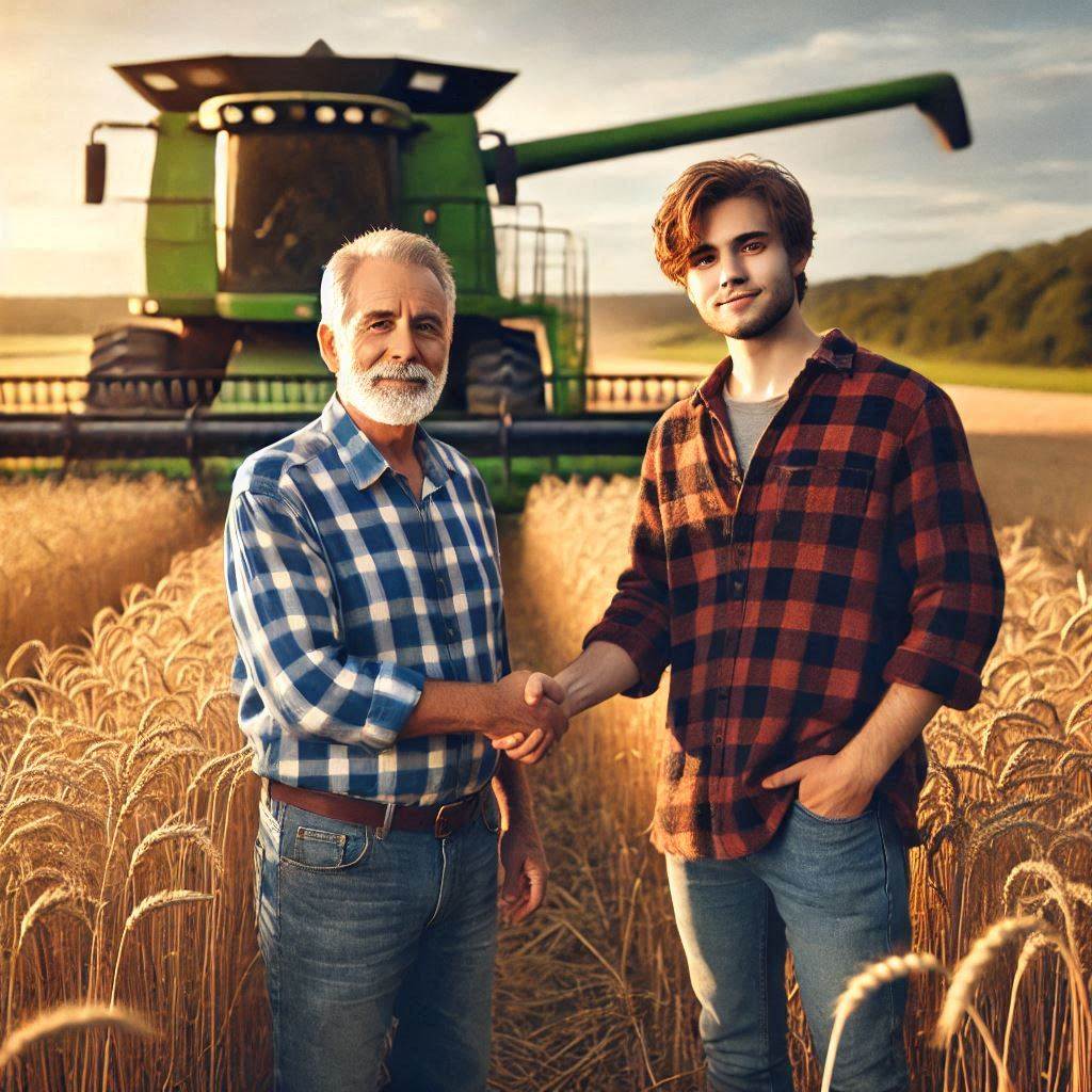 Prendre sa retraite et relève agricole